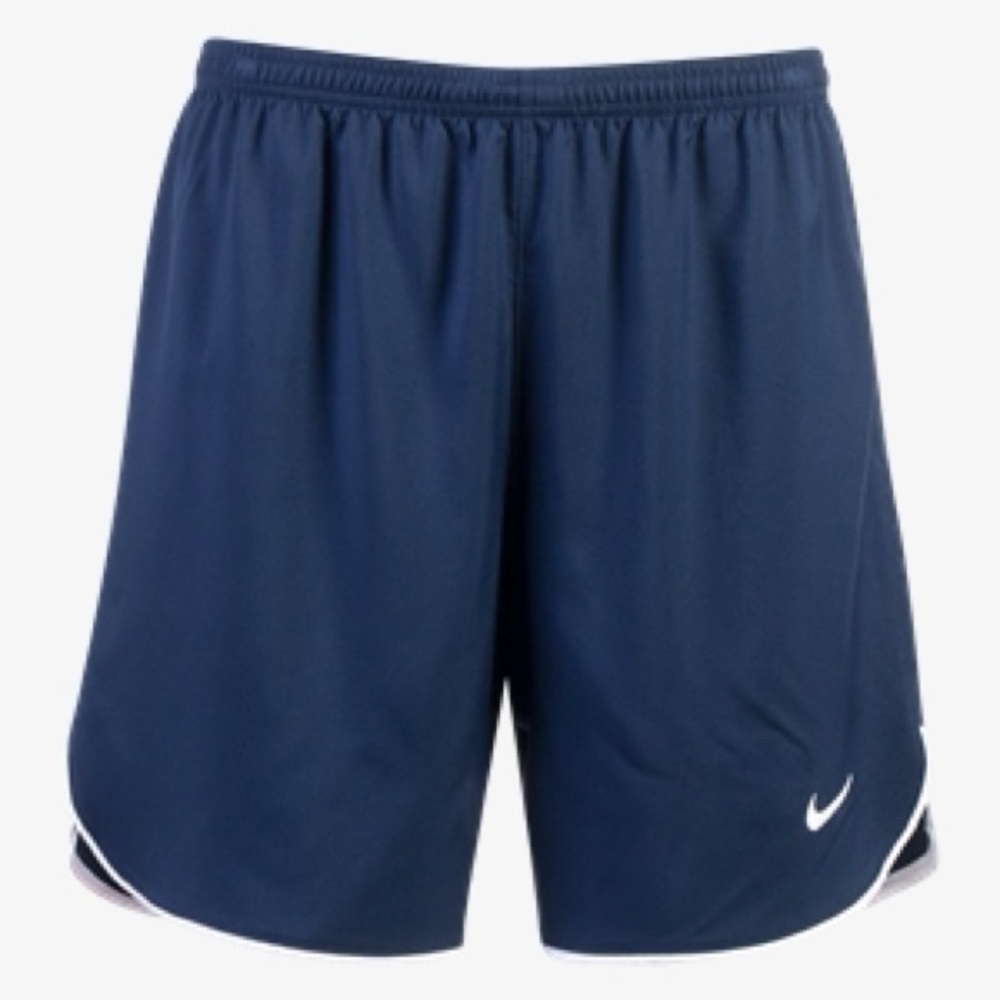 NEW Nike Kids DRI-FIT Laser Woven V Athletic Shorts Medium Blue